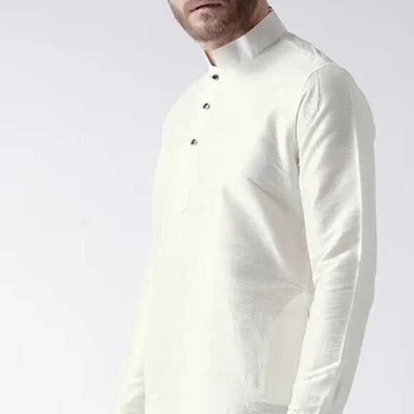 Brand New - Men's Indian Style Silk Kurta - Picture 2 of 2